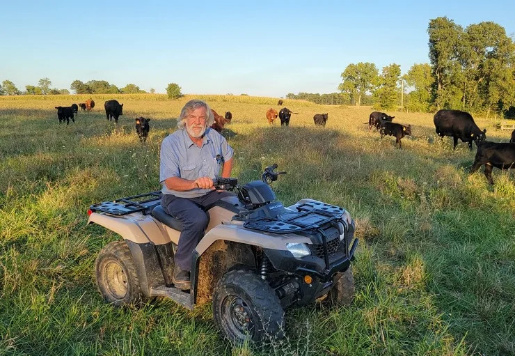  Christopher Gibbs, newest chair of the Ohio Democratic Party’s rural caucus. (Photo courtesy of Christopher Gibbs.)