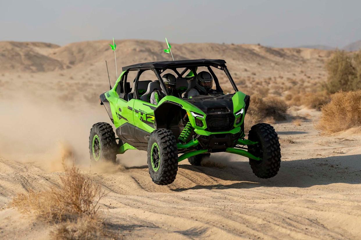 View Photos of the 2026 Kawasaki Teryx H2, Which Just Might Be the Most Powerful Side-by-Side Ever