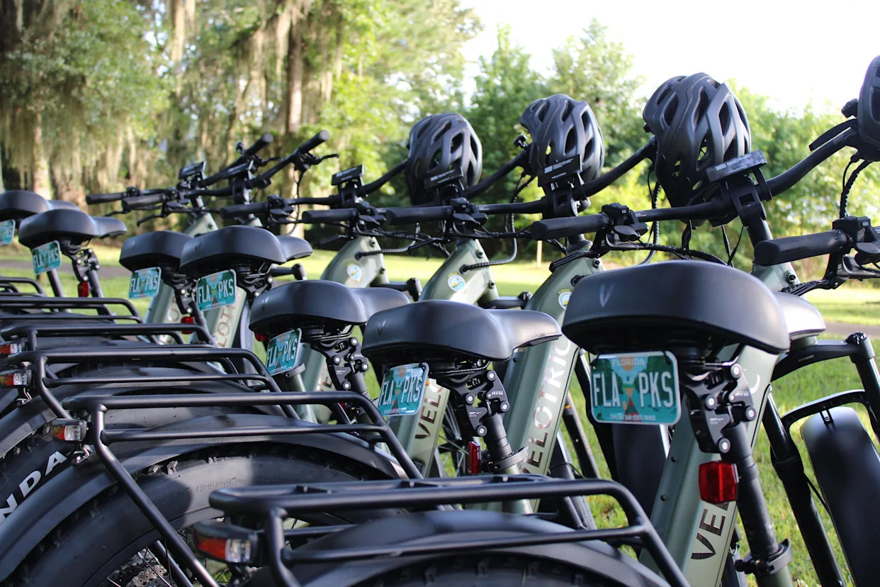 Greener rides: Florida State Parks Foundation initiative provides e-bikes for rangers