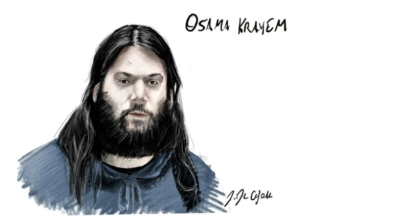 Krayem is serving long prison sentences for his role in the Paris and Brussels attacks in 2015 and 2016 (JONATHAN DE CESARE)