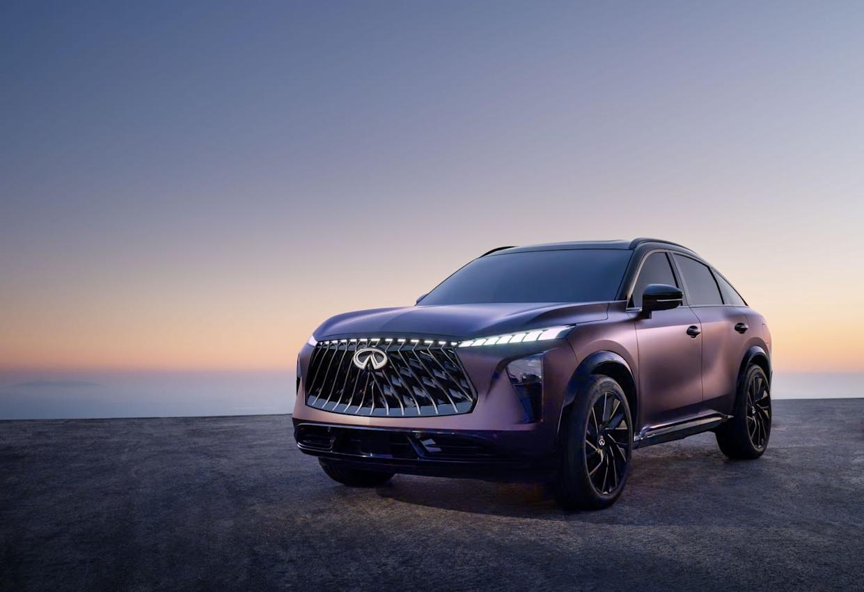 Infiniti Debuts Coupe-Like QX65 Monograph Concept at The Quail