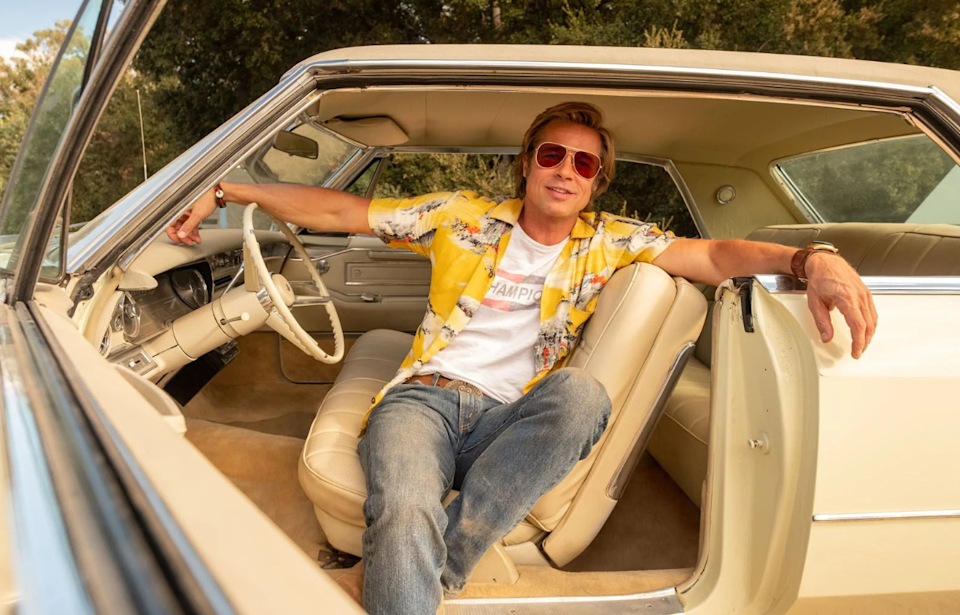 Le personnage de Cliff Booth, incarné par Brad Pitt dans le neuvième film de Quentin Tarantino en 2019.