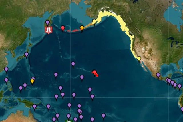 NOAA Tsunami alerts issued for Alaska, West Coast after magnitude 8.7 earthquake off Russia