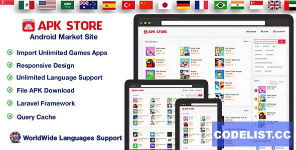 Apk Download Google Play Store v2.1 - Laravel Admin