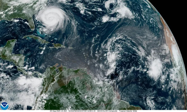 North Carolina coasts prepare for flooding as Erin churns offshore