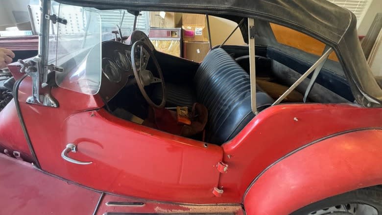 1952 MGTD project interior image