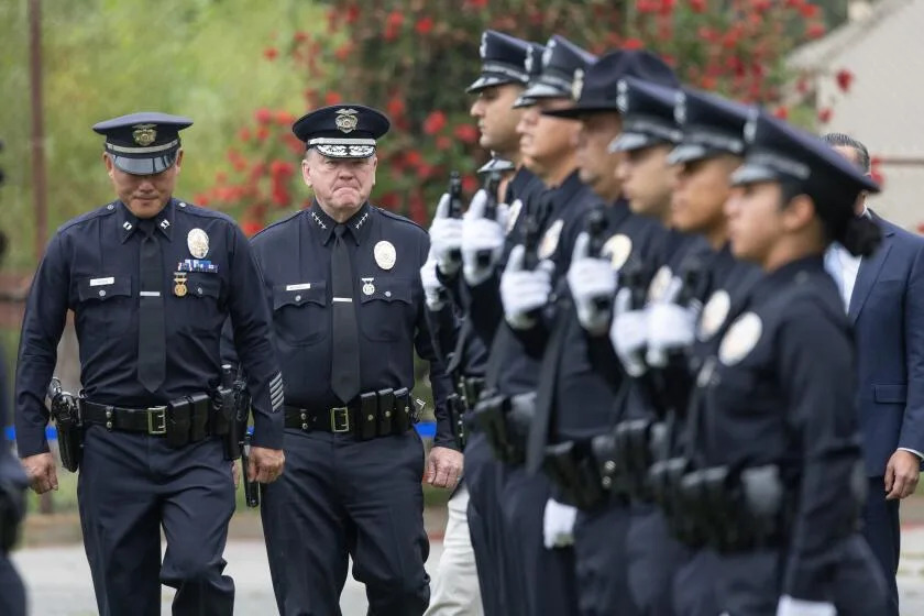 The LAPD is struggling to hire Black recruits. Will Trump's war on DEI make it harder?