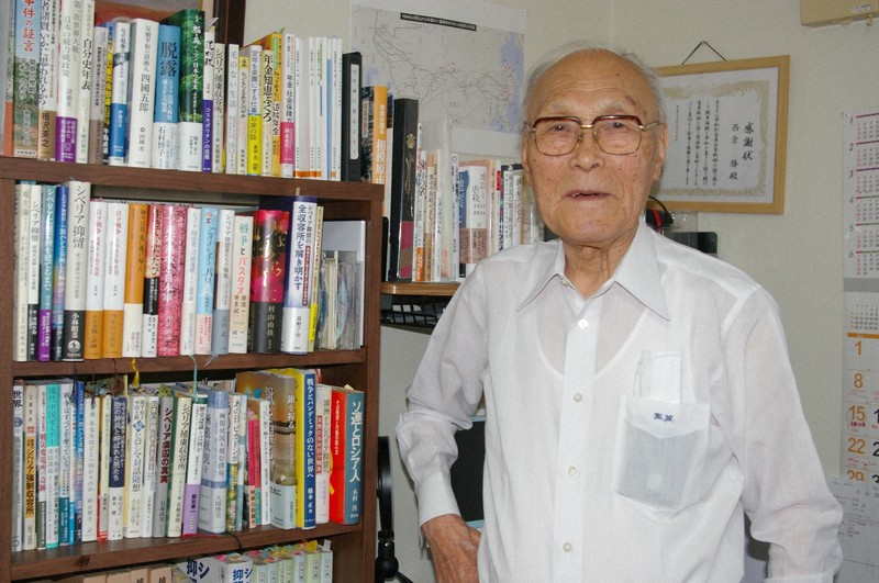 「戦争は絶対だめだ」　語り続ける100歳のシベリア抑留体験者