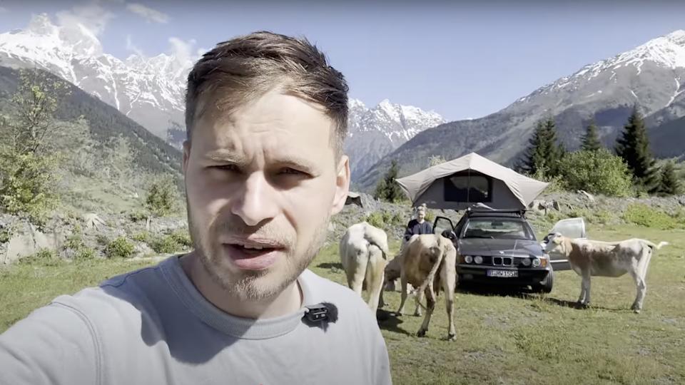 @E34xpeditions camping in Georgia.