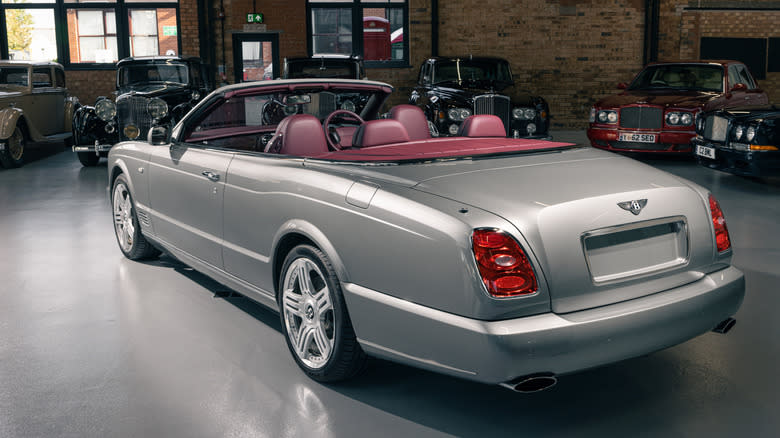 Bentley Azure T Final Edition rear three-quarter