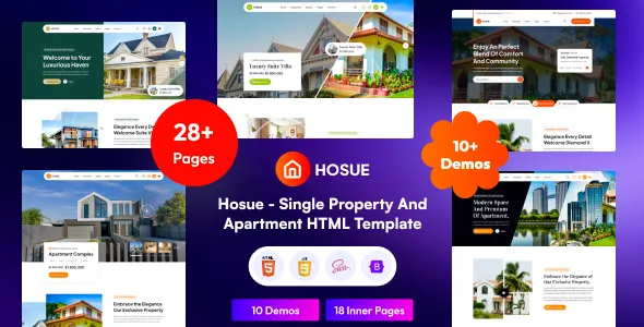 Hosue - Single Property & Apartment HTML Template v1.0