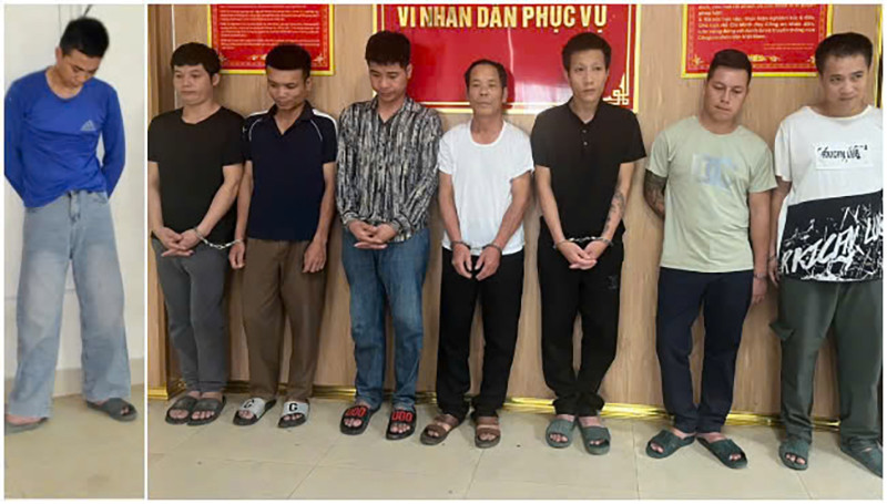 Ổ nhóm trộm 2 tấn chó, mang cả kích điện, kiếm để sẵn sàng chống trả