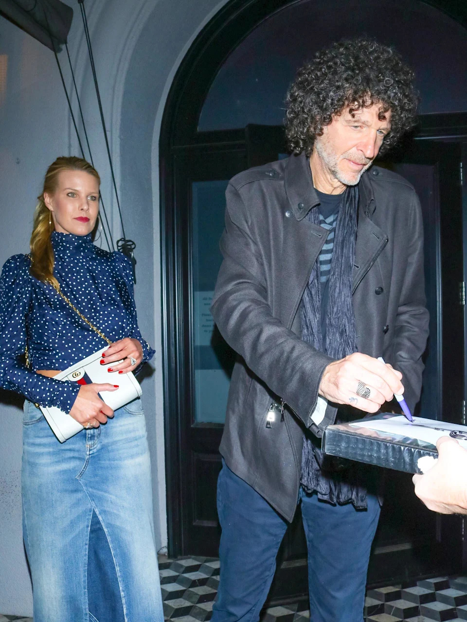 Joe Jonas outside Craig apos s Restaurant