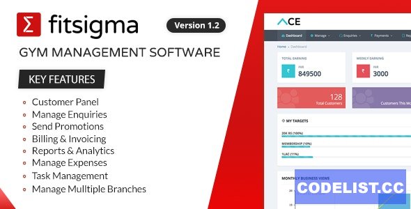 Fitsigma v1.2.8 - Gym Management Software Fitsigma v1.2.8 - Gym Management Software