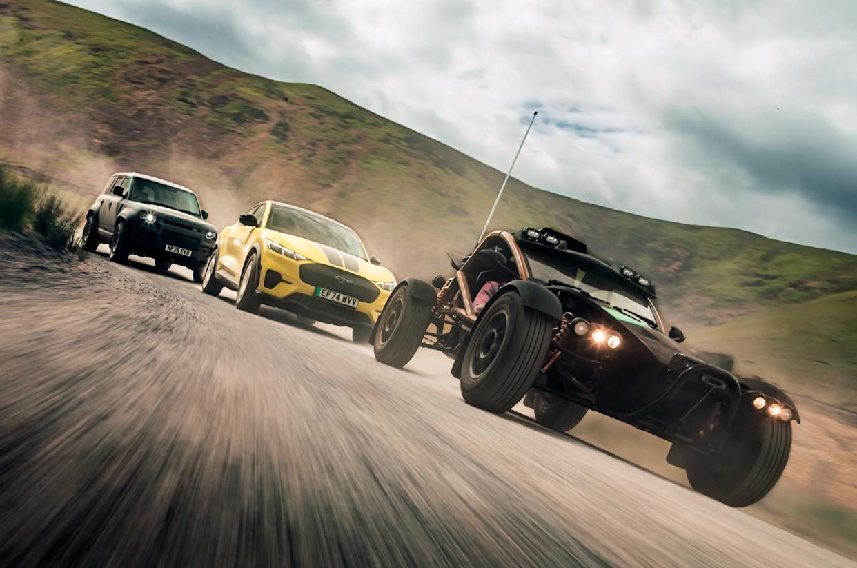 Ultimate off-road toy? Defender Octa vs Nomad and Mach-E Rally