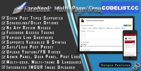Facebook Multi Page / Group Poster - 20 January 2022