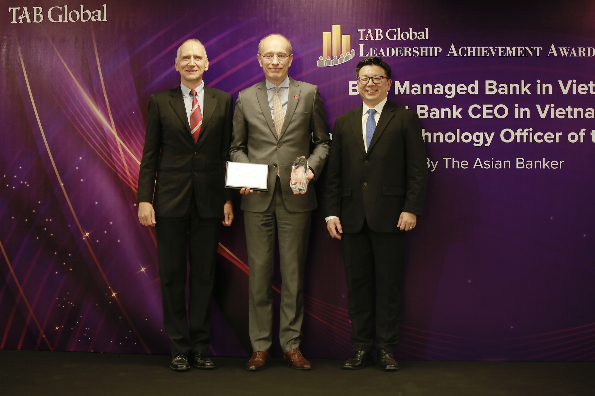 Techcombank được vinh danh 3 giải thưởng The Asian Banker