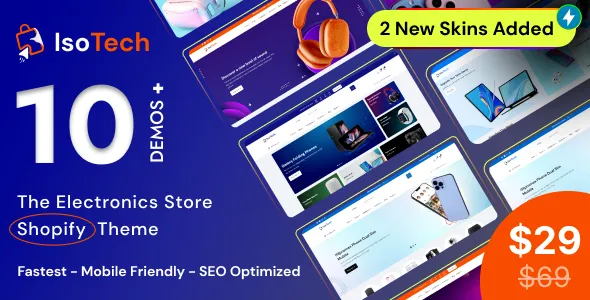 IsoTech - Electronics Store Shopify Theme OS 2.0 v3.0.0