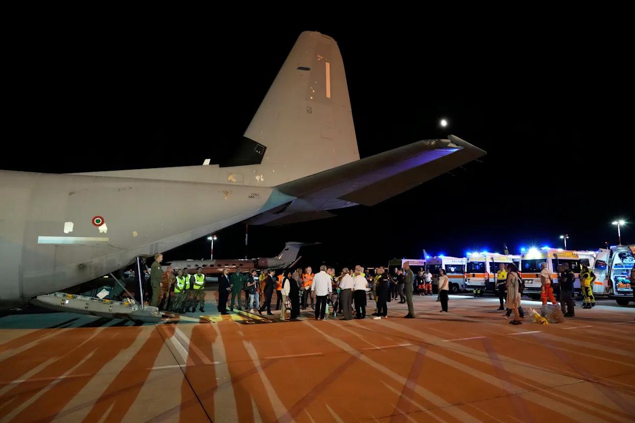 An Italian funeral for a Palestinian woman evacuated from Gaza becomes a call to 'make noise'