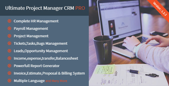 Ultimate Project Manager CRM PRO v1.3.3 - nulled Ultimate Project Manager CRM PRO v1.3.3 - nulled