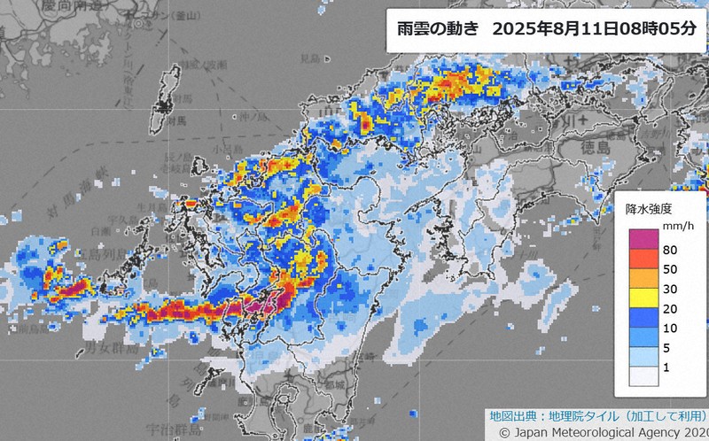 熊本に大雨特別警報　浸水や崖崩れ発生　新幹線も全線見合わせ