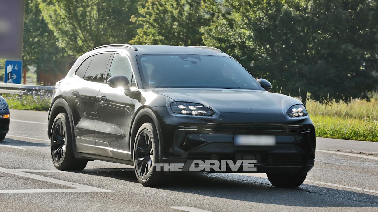 This Is Our Best Look Yet at the 2027 Porsche Cayenne EV