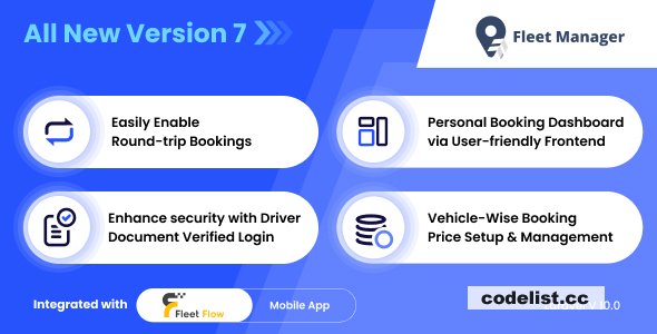 Fleet Manager v6.5 - Vehicle Management & Booking System - nulled