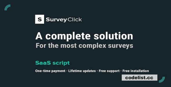 SurveyClick v1.0.1 - SaaS Survey Builder
