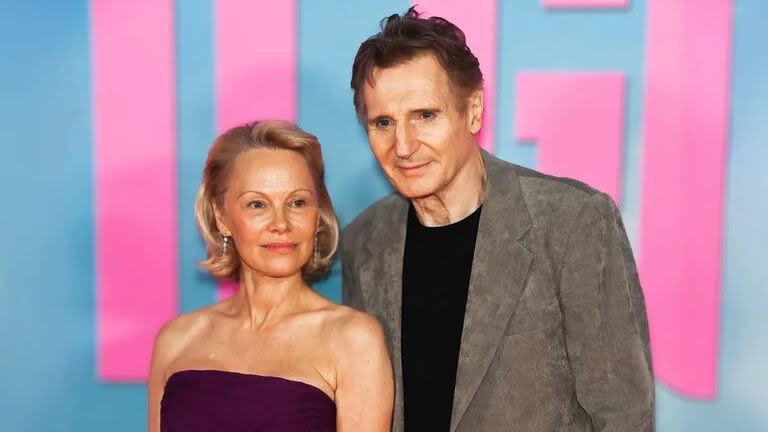 El rumor detrás del noviazgo de Pamela Anderson y Liam Neeson que decepcionó a los fans de la pareja