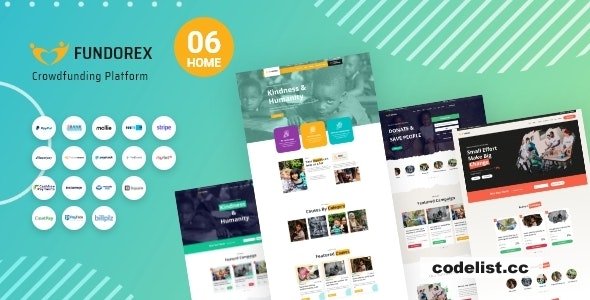 Fundorex v1.1.4 - Crowdfunding Platform