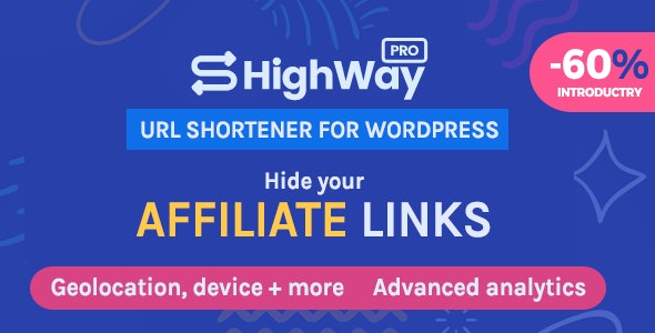 HighWayPro v1.5.4 - Ultimate URL Shortener & Link Cloaker for WordPress