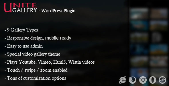 Unite Gallery v1.3.6 - Wordpress Plugin
