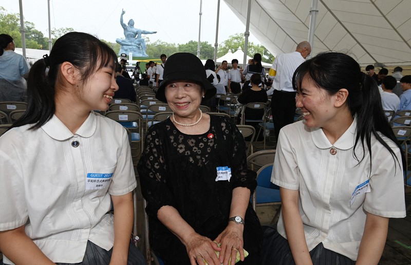 若い人に託す、核兵器を使わない決意　被爆者の鈴木聖子さん