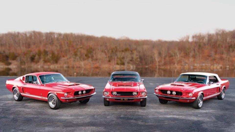 The Quail Reunites the First Three Shelby G.T. 500s — First California Appearance Since 1967