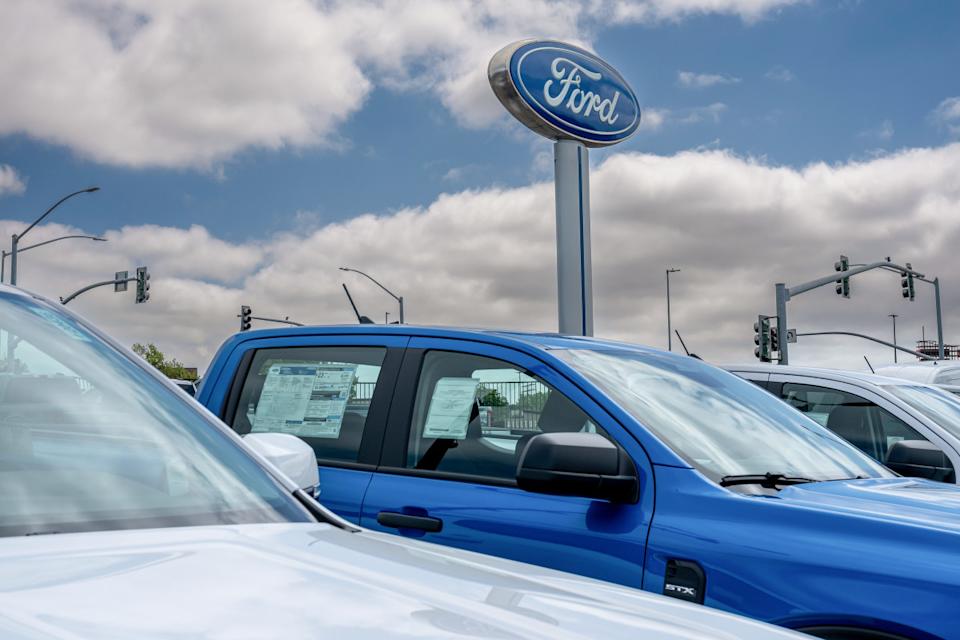 Ford dealership in Richmond, CaliforniaGetty