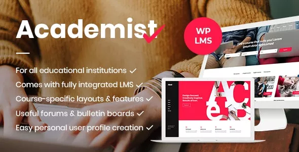 Academist - Education & Learning Management System Theme v1.13