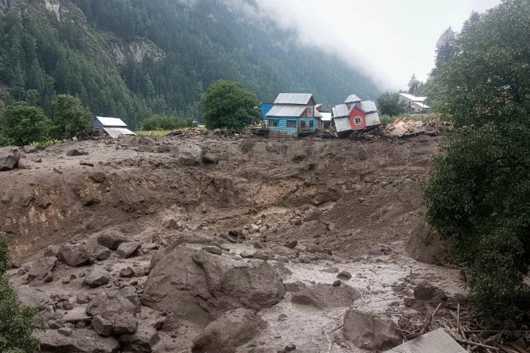 At least 37 killed after torrential rains trigger flash floods in Kashmir