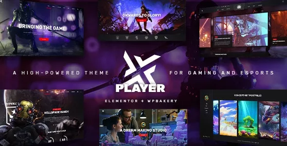 PlayerX - Gaming and eSports Theme v2.2