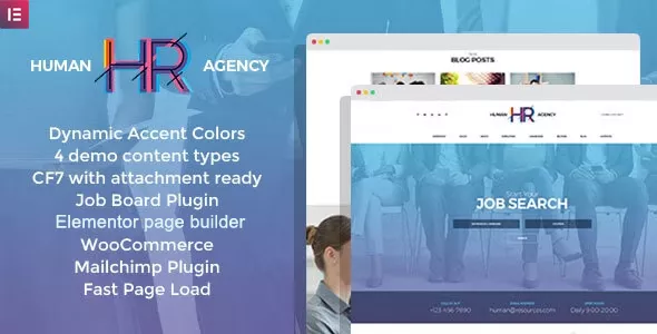 HR Human Consult - Searching & Recruiting WordPress Theme v1.3.0