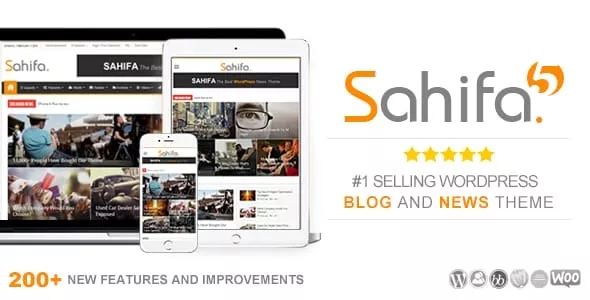 Sahifa - Responsive WordPress News / Magazine / Blog Theme v5.8.5