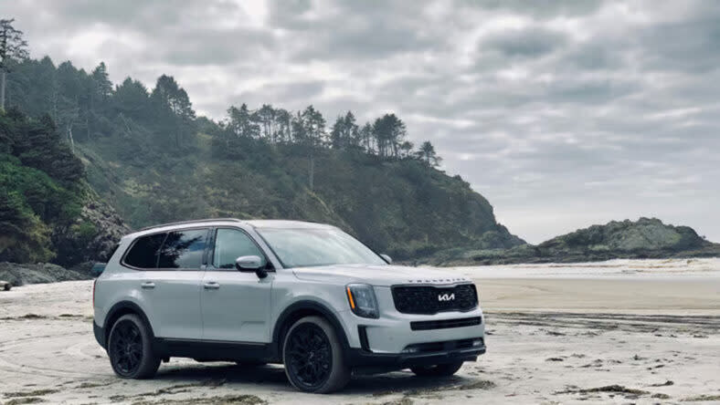 best cars for a road trip Kia Telluride most affordable 3 row SUVs