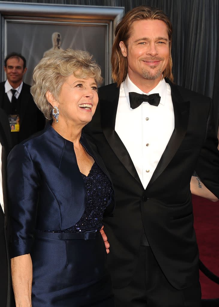 Muere la madre de Brad Pitt a los 84 años: 
