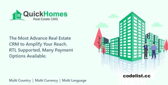 QuickHomes v1.3 - Real Estate CMS PHP Script 