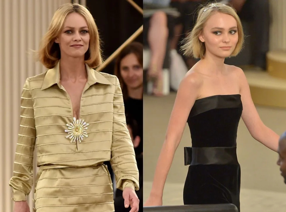 Lily-Rose Depp & Vanessa Paradis