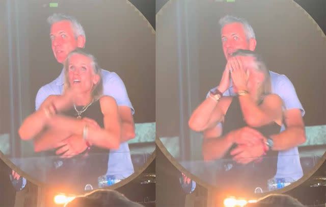 TikTok/@instaagraace Andy Byron y Kristin Cabot