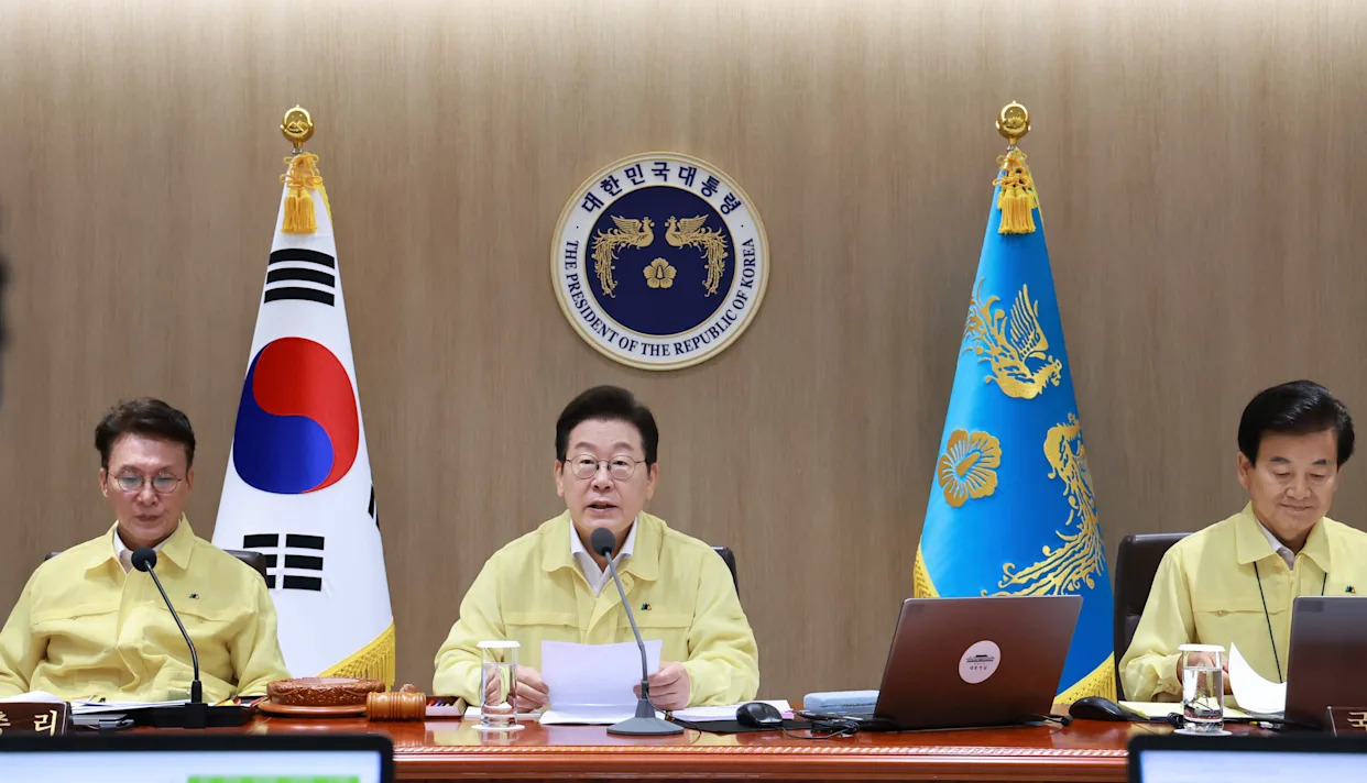 North Korean leader slams South Korea-US military drills while inspecting his most powerful warship