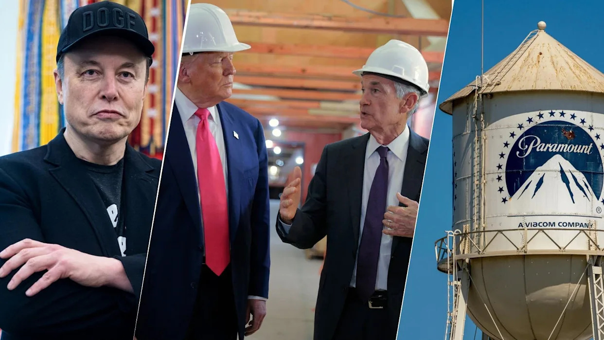 Trump's wild week: Powell clash, Paramount-Skydance merger, Musk olive branch?