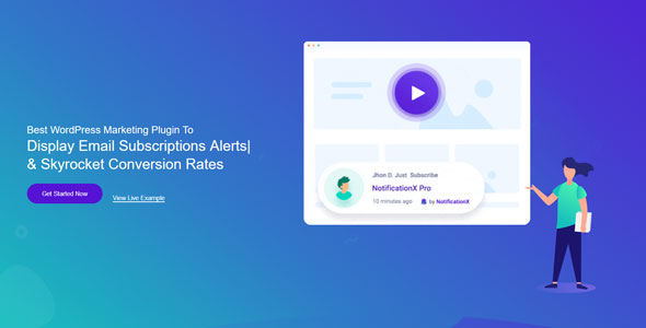 NotificationX v1.4.6 - Best WordPress Marketing Plugin