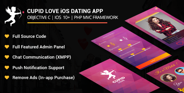 Cupid love iOS Native Application 
