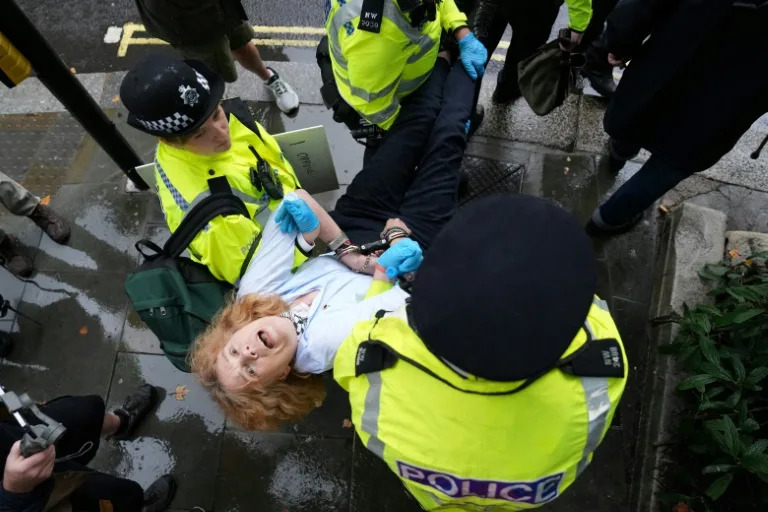 Palestine Action has condemned the ban as an attack on free speech (CARLOS JASSO)